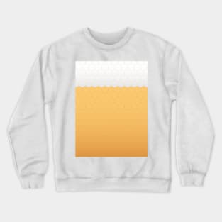 Beer honeycomb Crewneck Sweatshirt